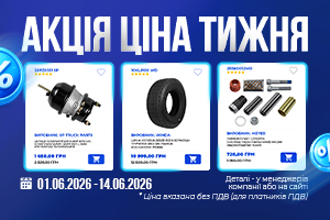 Амортизатор Причепа Weweler, Schmitz L-267/383Mm Ø16*Ø16Mm